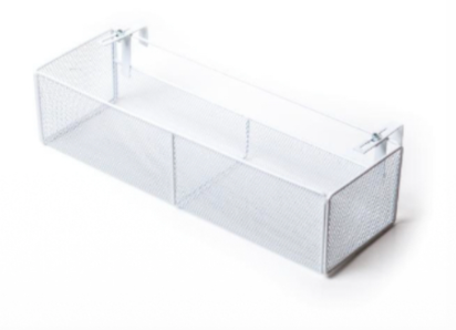 Side tray (White metal)