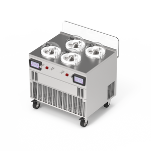 Commercial Gelato Ice Cream Maker, V4, Four Pots – Top Churn