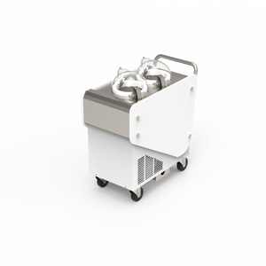 Commercial Gelato Ice Cream Maker, Battery Powered, PRO DC Cart - Top Churn