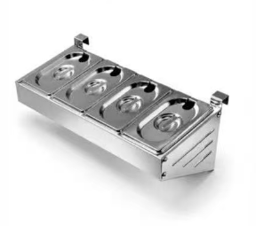 Metal side tray