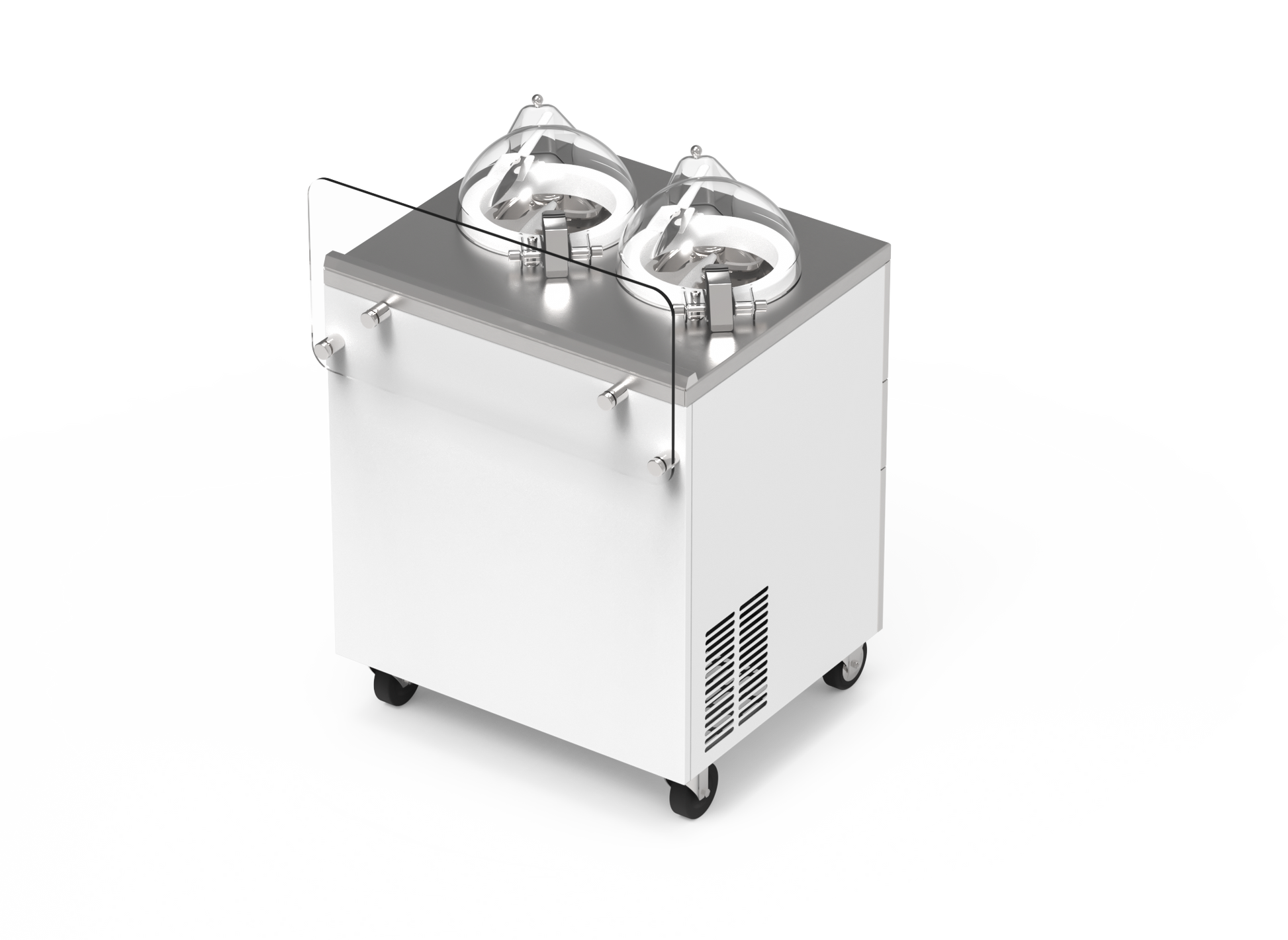 Commercial Gelato Ice Cream Maker, V2, Two Pots – Top Churn