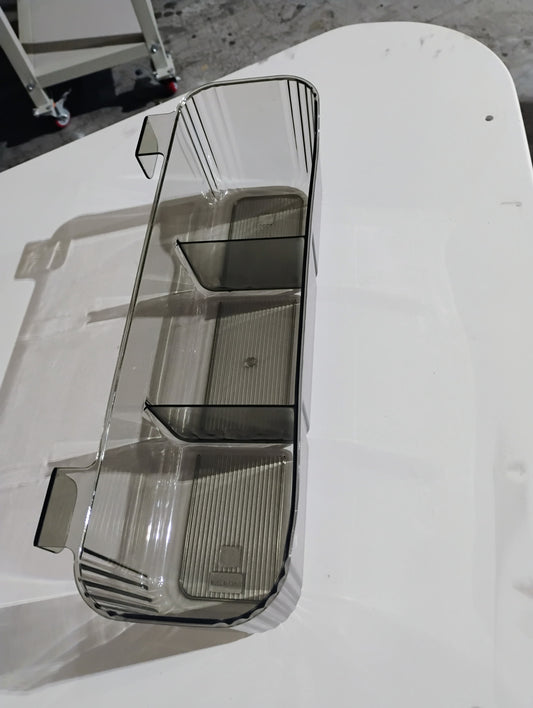 Side tray long (Plastic grey)