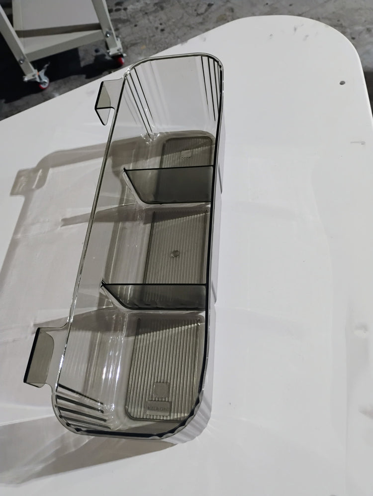 Side tray long (Plastic grey)